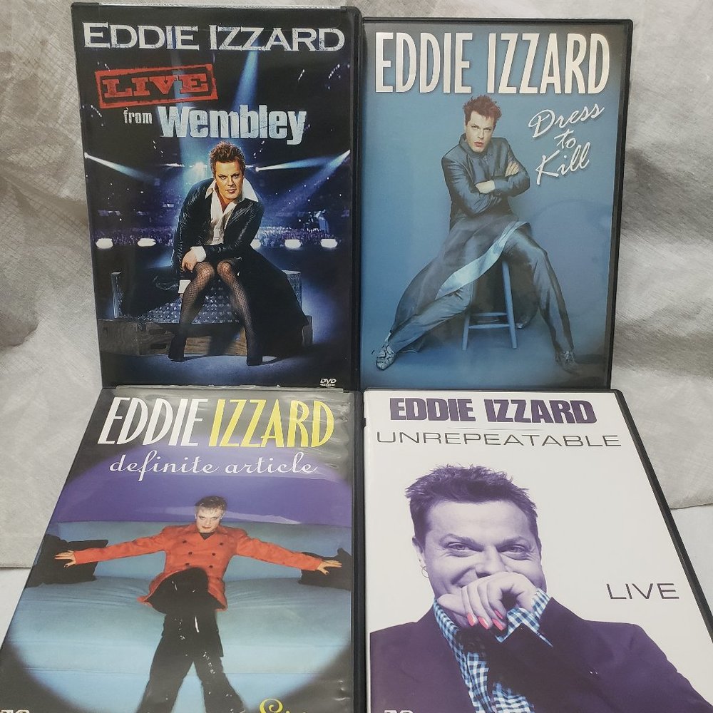 Eddie Izzard 4 DVD Bundle